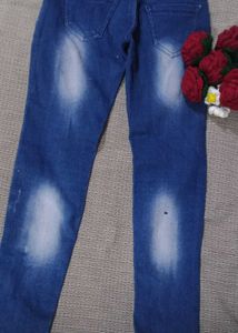 Cute Embroidered Jeans