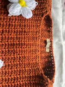 Floral Crochet Sweater