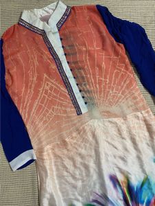 Colorful Round Hem Kurta