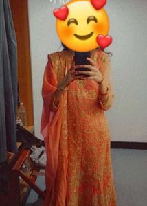 🌸💮🌸 Beautiful Heavy Work Wedding Long Frock