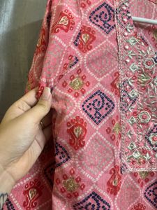 Pink Kurta