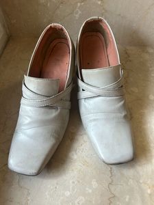 38 Size Comfortable Heel Sandals Criss Cross Desig