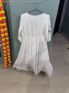 Boho Embroidered Dress