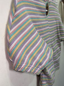 Striped Cropped Top