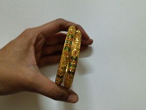 Set of Three Colorful Bangles