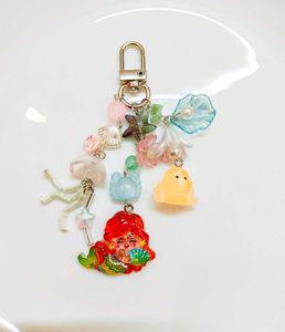 Mermaid Sea Creatures Keychain