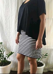 Striped Layered Dress