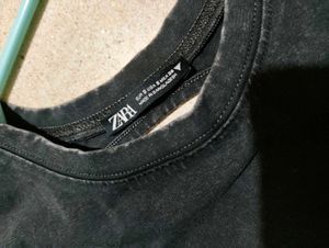 Backless Black Long Sleeve Tie Back Top