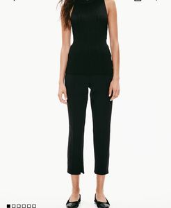 H&amp;M Black Straight Trousers