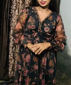 Floral Print Midi Dress