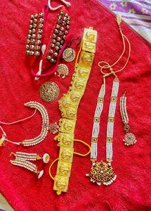 Bharathanatyam Jewellery Set