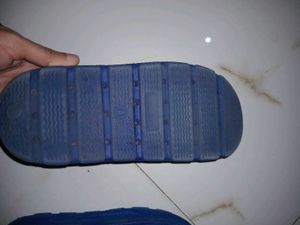Blue Altheory Slide Sandals