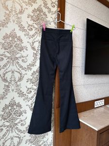 Black Flared Trousers