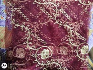 Maroon Dupatta