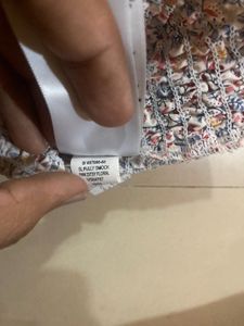 Floral Smocked Top Xxl