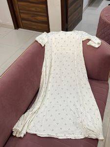 Off White a Line Kurta