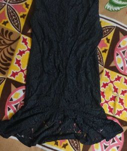 Elegant Black Lace Dress🖤