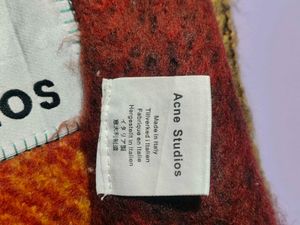 ACNE Studios Plaid Wool Scarf