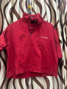 Red Calvin Klein T-Shirt