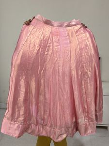 Blush coral Skirt And Choli