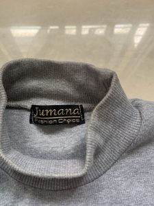 Gray Striped Long Sleeve Top