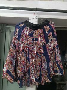 Mid Length Flared Skirt Comfortable