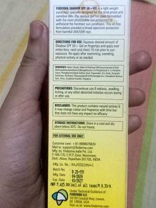Fixderma SPF 50 Gel Sunscreen 🧴