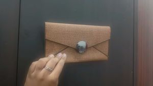 Formal Yet Chic Brown Clutch For Women 🤎✨