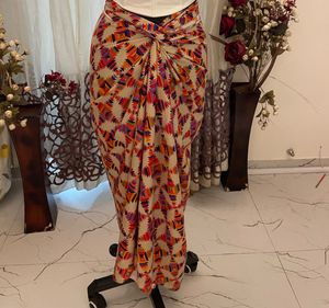 Patterned Ethnic Skirt