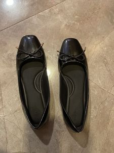 Lino Perros Black Ballet Flats