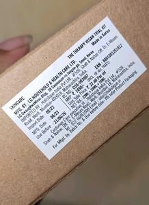 TheFaceShop The Therapy Vegan Trial Kit (New)