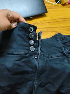 Dark Blue Denim Jeans
