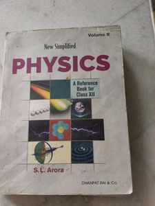 Sl Arora Part 2 Physics Class 12th