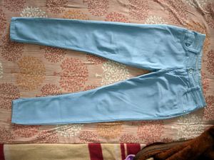Light Blue Low Rise Skinny Jeans
