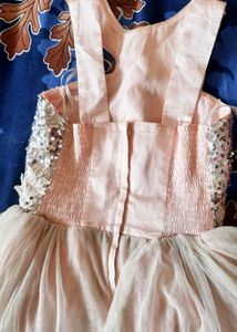 Sparkly Baby Pink Party Dress