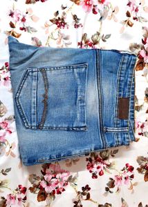 Vintage Wash Denim Jeans