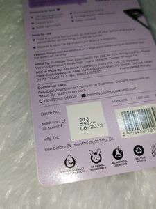 Plum Lash Drama 4 In1 Mascara