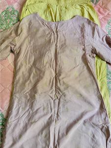 Lavender Kurta Set