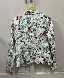Floral Print Blazer
