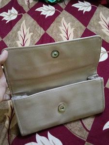 Elegant Wallet with Bow Detail
