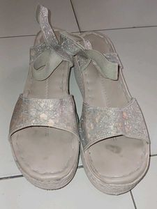 Nude Slingback Sandals