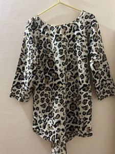 Animal Print Top
