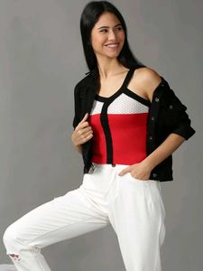 Imported Crop Ribbed Tank Top.