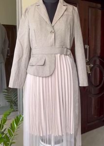 Chic Dress with Blazer