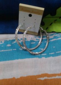 Silver Colour Earrings 👌