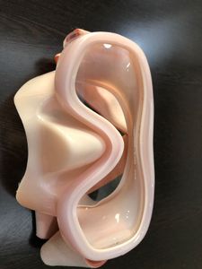Pink Tempered Glass Dive Mask