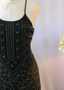 Beaded Mini Dress