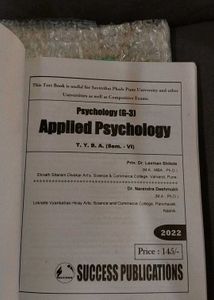 Digest Books For G-3 Psychology T.Y.B.A