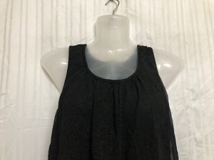 16 ANS Black Sleeveless Dress
