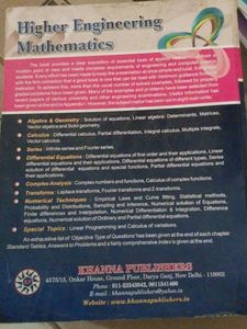 Higher Engineering Mathematics By B S Grewal